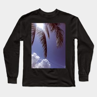 Palm Tree Leaves Long Sleeve T-Shirt